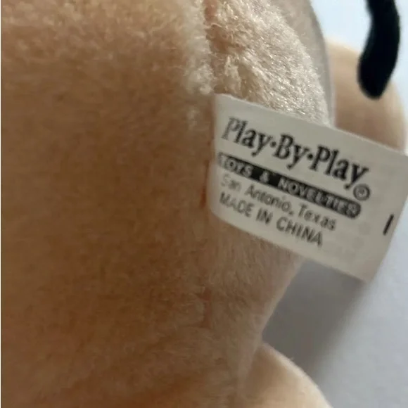 Vintage 1993 Harley Davidson Hog Pig Plush Stuffed Animal Play By Play EUC - Picture 5 of 5